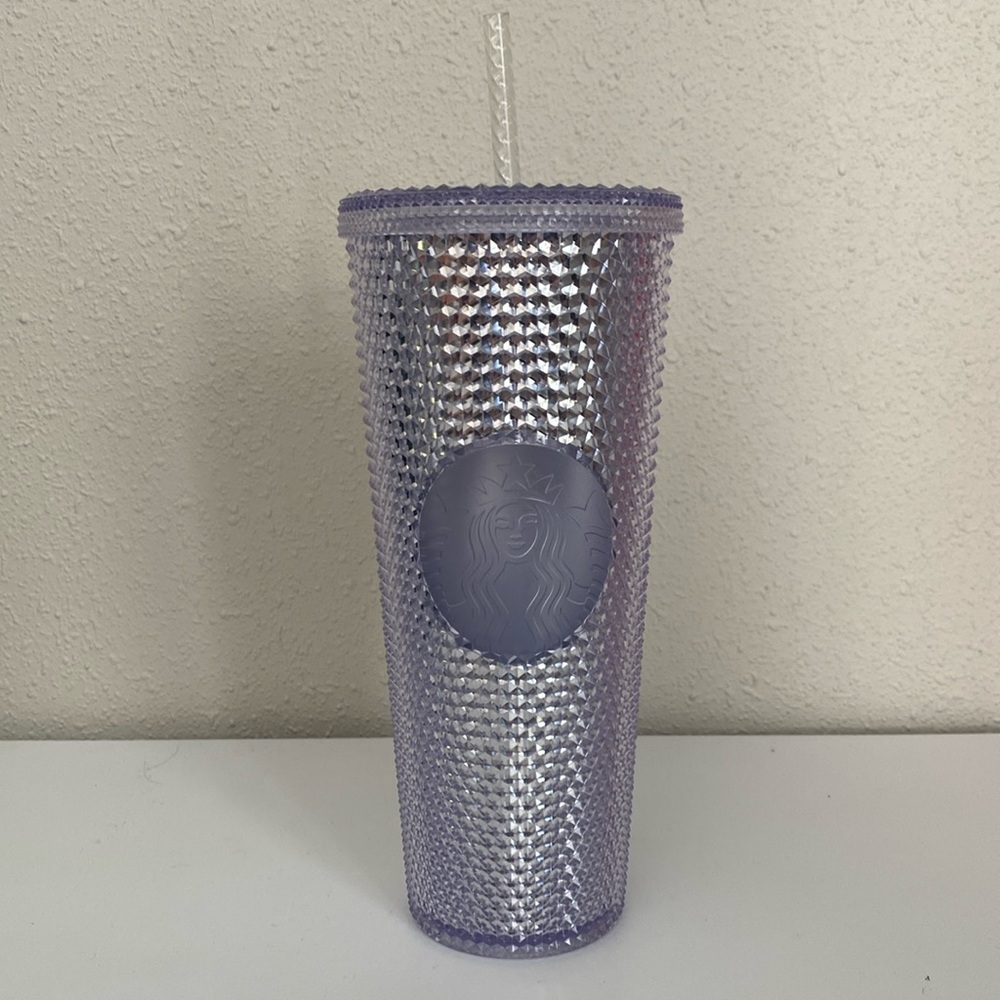 Starbucks studded Tumblr silver 24 Oz